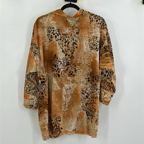 Kirks Folly DreamKeeper Collection Beaded Kimono Jacket Size 1X - Picture 9 of 9